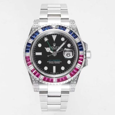 Replica R01ex GMT Master II 116759 SAru-78209 1:1 Best Edition ROF Factory Black Dial Swiss ETA2836