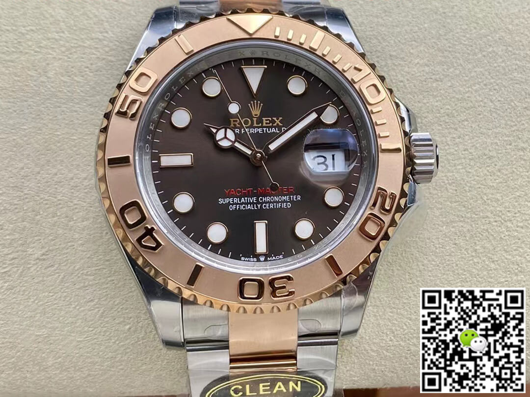 Replica R01ex Yacht Master M126621-0001 1:1 Best Edition Clean Factory Chocolate Dial