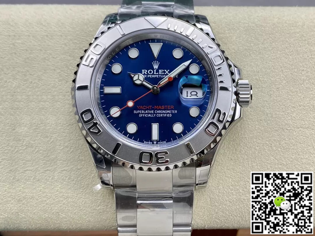 Replica R01ex Yacht Master M126622-0002 40MM 1:1 Best Edition VS Factory Blue Dial