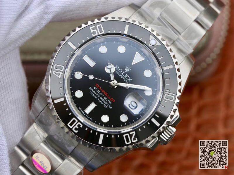 Replica R01ex Sea-Dweller 126600 43mm Noob Factory V9 Version 1:1 Best Edition Swiss ETA3235 Stainless Steel Strap