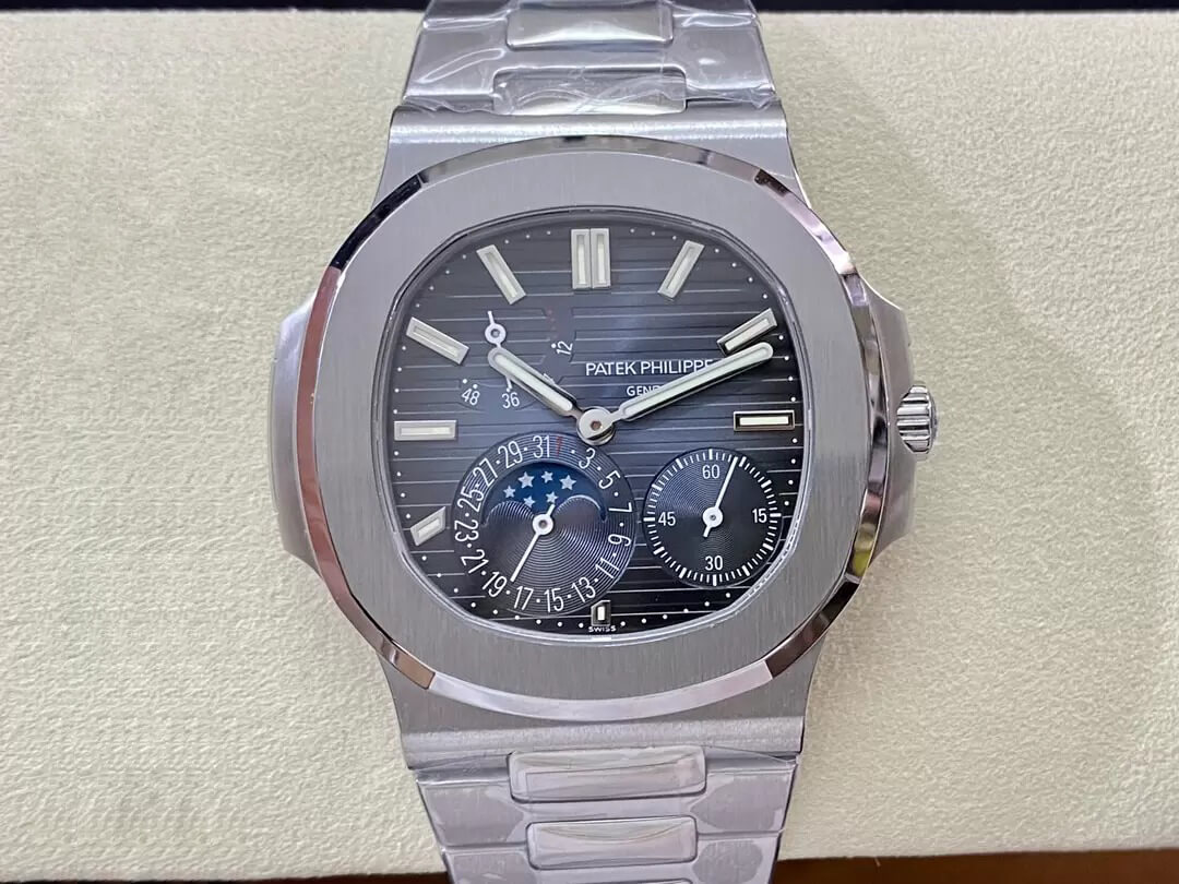 Replica Pat*k Phi1i*pe Nautilus 5712/1A-001 1:1 Best Edition PPF Factory V2 Blue Dial