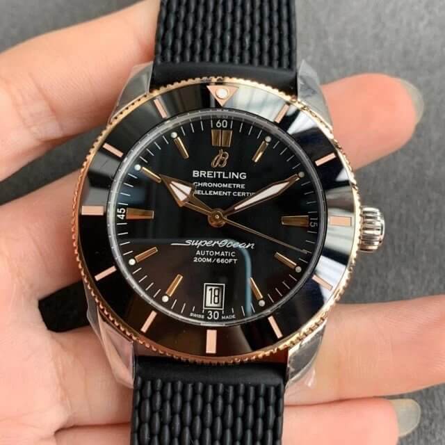 Breitling Replica S*perocean Heritage UB2010121B1S1 1:1 Best Edition GF Factory Rose Gold
