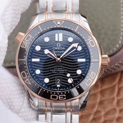 Replica 0me*ga Seamaster 210.20.42.20.01.001 1:1 Best Edition VS Factory Black Dial Swiss ETA8800