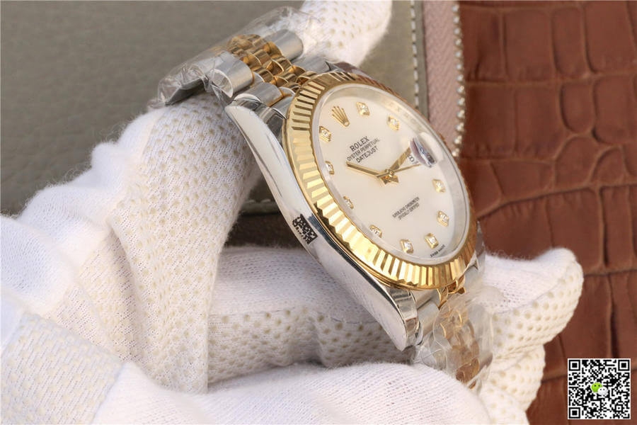 Replica R01ex Datejust M126333-0018 1:1 Best Edition EW Factory Yellow Gold