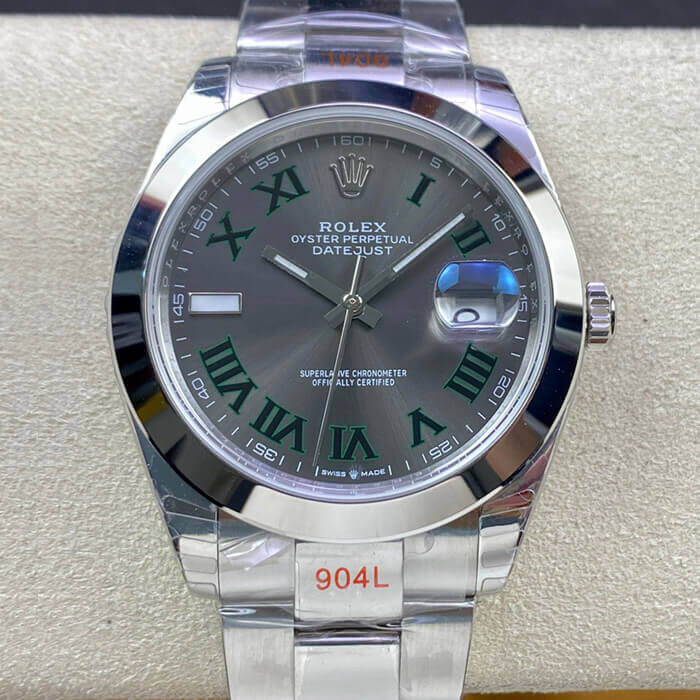 Replica R01ex Datejust M126300-0013 41MM 1:1 Best Edition EW Factory Dark Grey Dial