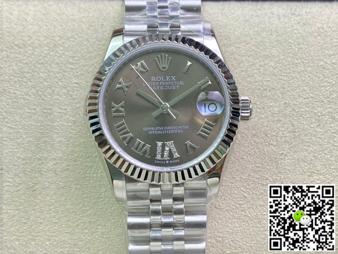Replica R01ex Datejust M278274-0028 31MM 1:1 Best Edition EW Factory Gray Dial