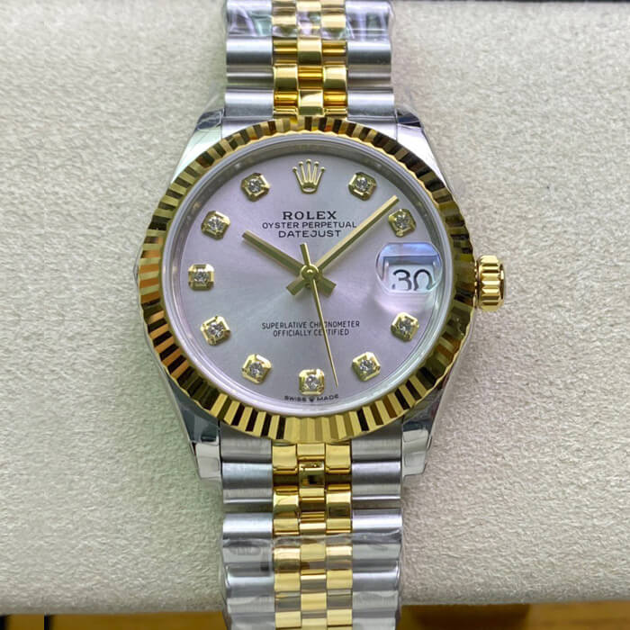 Replica R01ex Datejust M278273-0020 31MM 1:1 Best Edition EW Factory Silver Dial