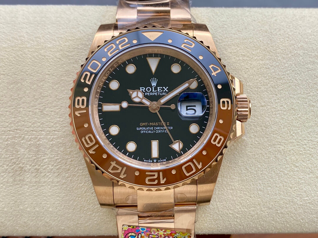Replica R01ex GMT Master II M126715CHNR-0001 1:1 Best Edition Clean Factory Black Dial