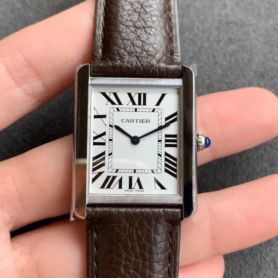Replica Ca*t1er Tank WSTA0030 1:1 Best Edition K11 Factory White Dial