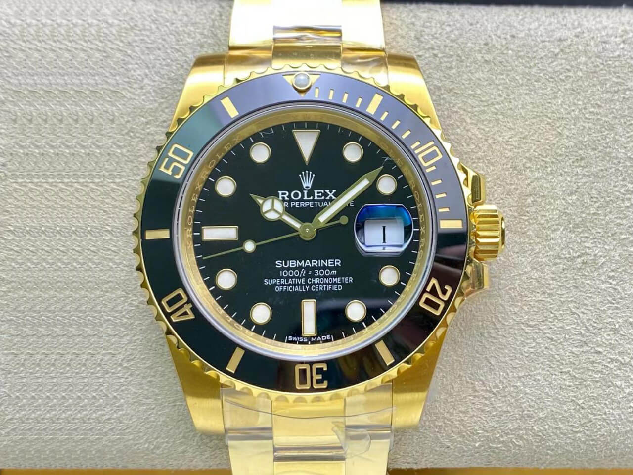 R01ex Submariner Replica 116618LN-97208 1:1 Best Edition VS Factory Black Dial