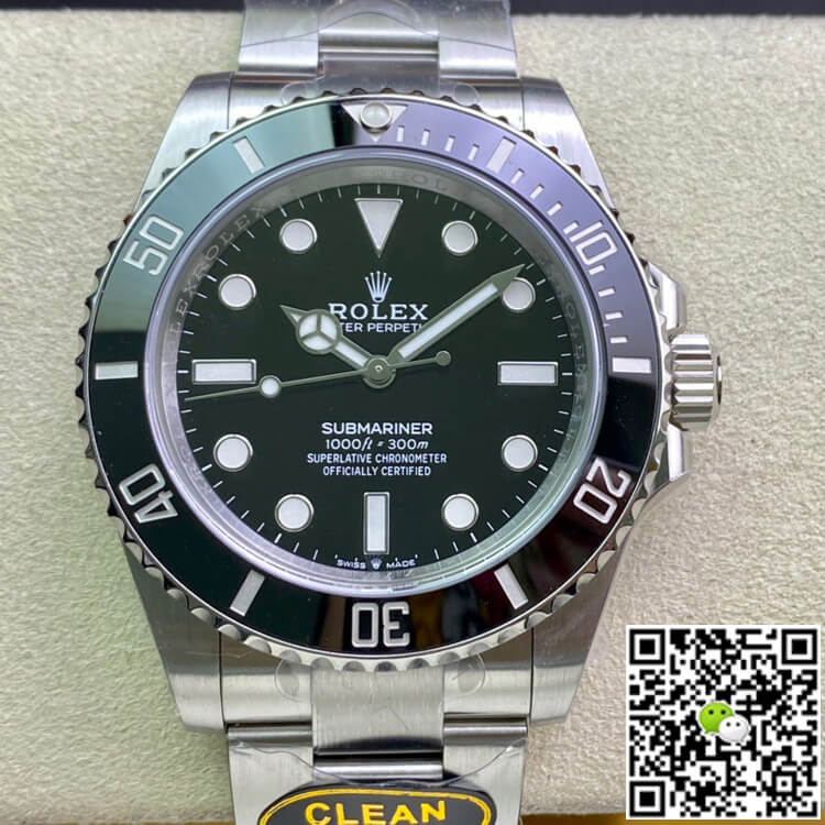 R01ex Submariner Replica M124060-0001 41MM 1:1 Best Edition Clean Factory Black Dial