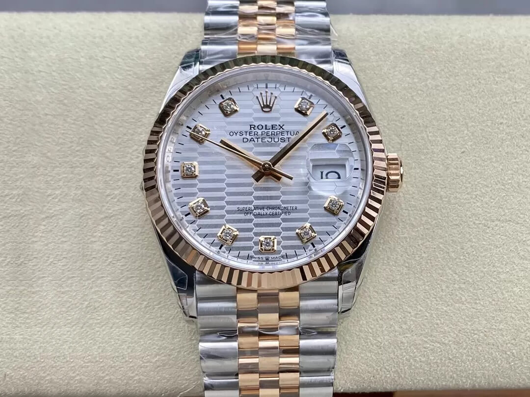 Replica R01ex Datejust M126231-0039 36MM 1:1 Best Edition VS Factory Silver Dial