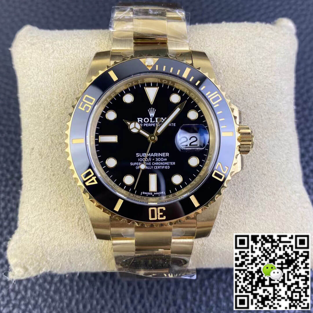 Replica R01ex Submariner 116618LN-97208 1:1 Best Edition Clean Factory Black Dial