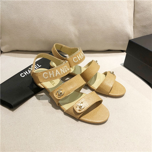 Ch**el Flat Dupes sandals womens