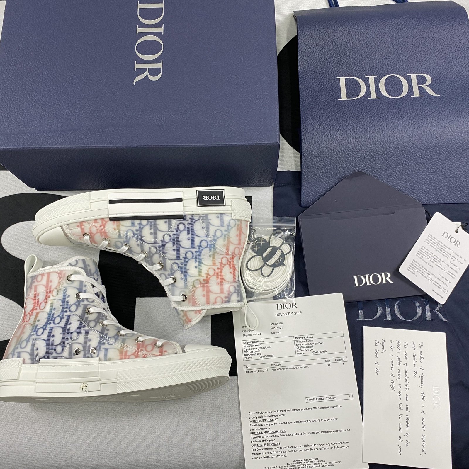 D10r B23 High Top Sneaker 14