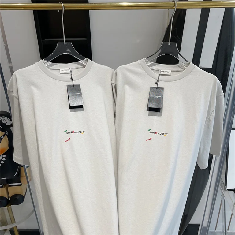 2022ss Sa1nt Lau*nt T Shirt