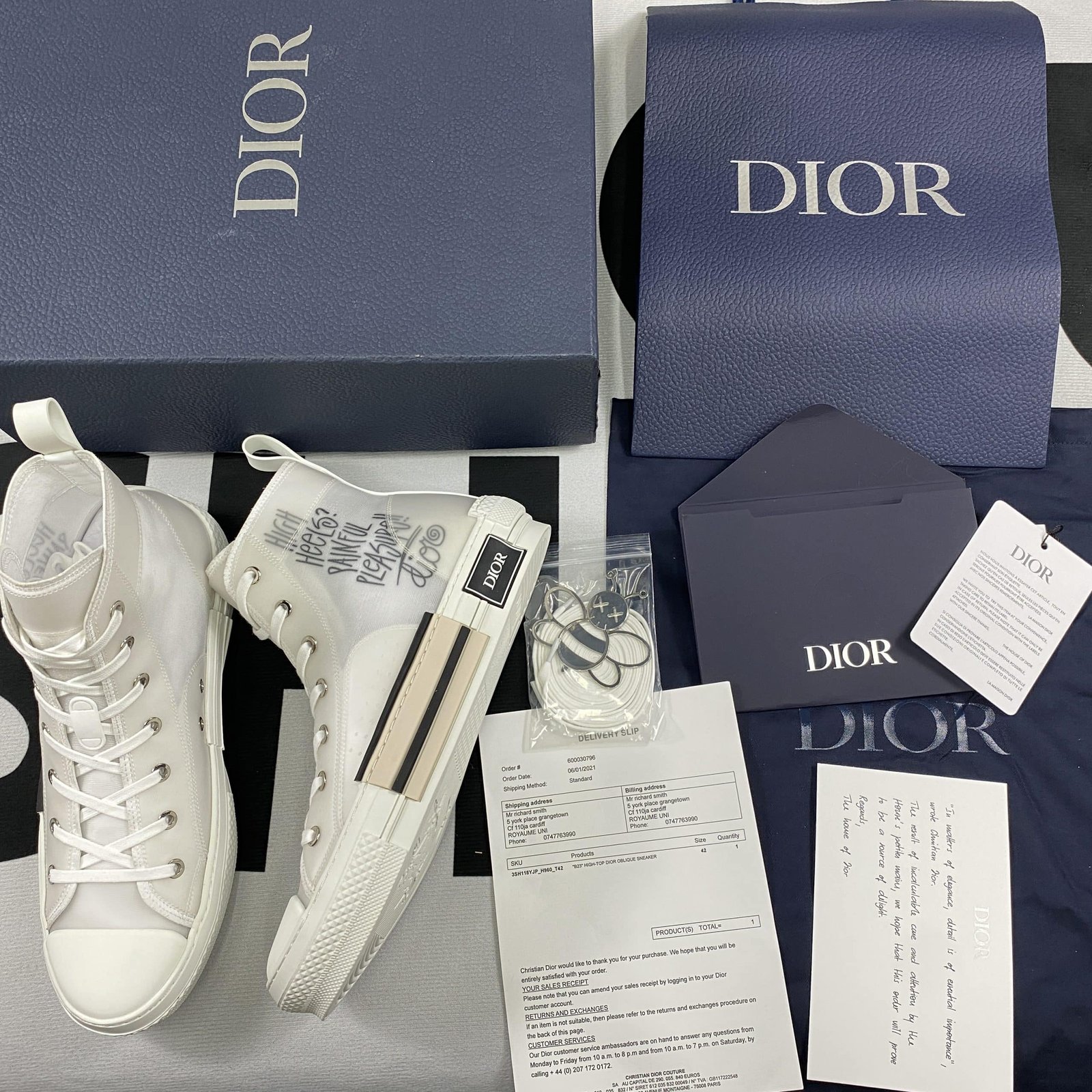 D10r B23 High Top Sneaker 17
