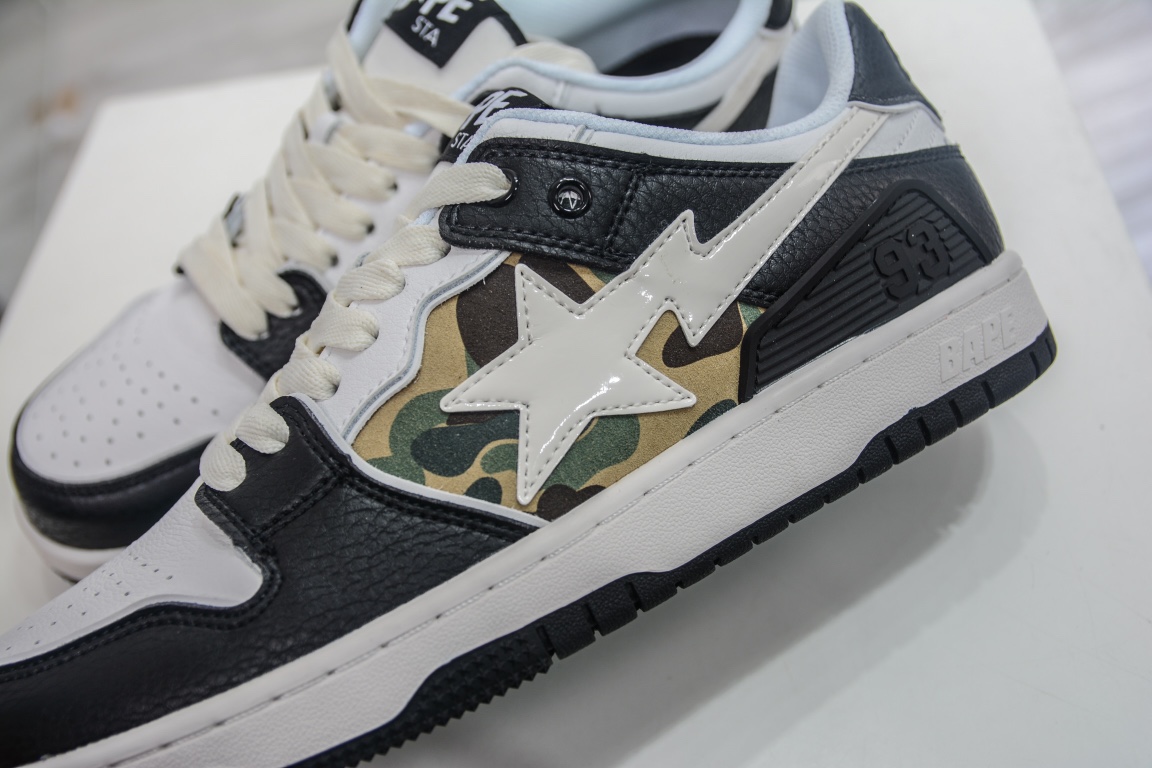 A Bathing Ape Bape SK8 Sta Black Camo