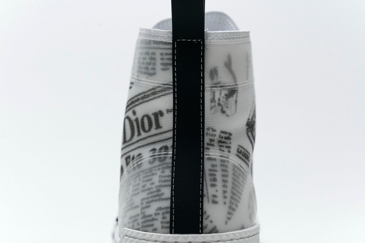 Converse Dupes D10r B23 Oblique Transparency High H565 White Black