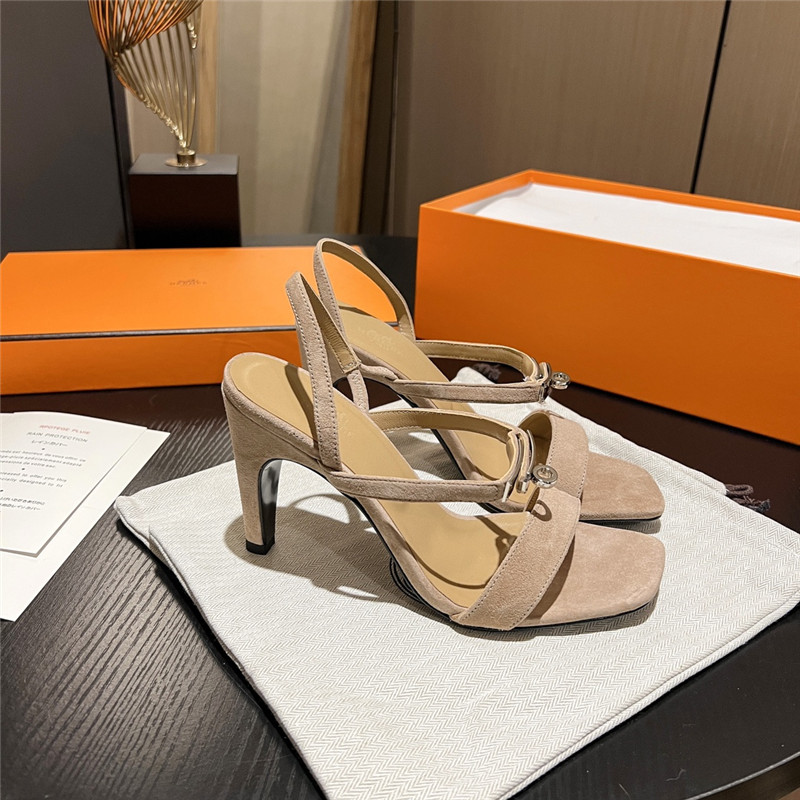H**me5 Sandals Dupe classic H high-heeled sandals