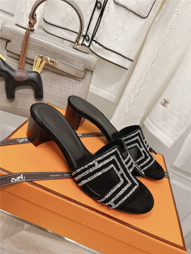H**me5 Sandals Dupe chunky heel sandals slippers