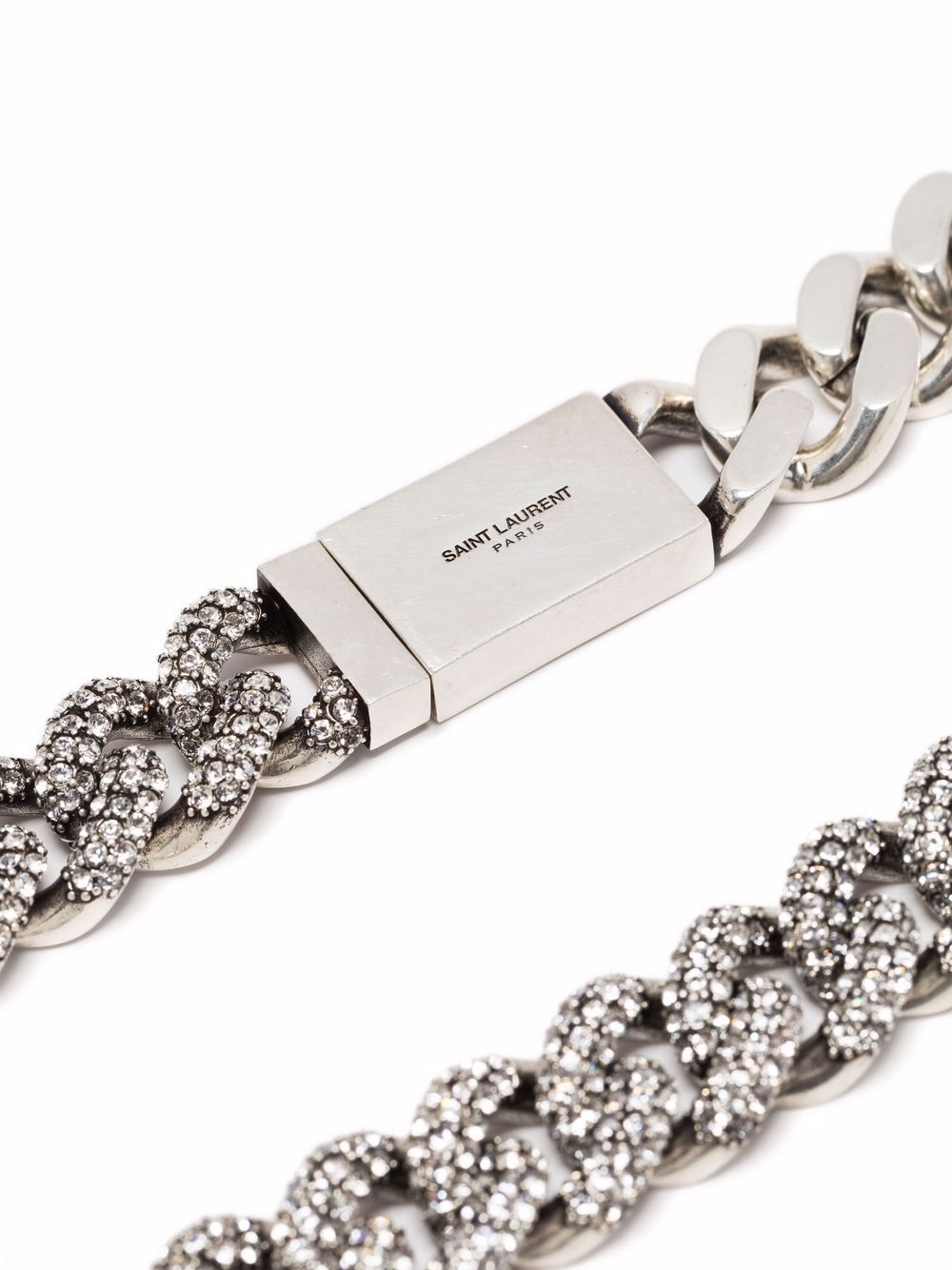 Y51 Replica Sa1nt Lau*nt curb-chain necklace