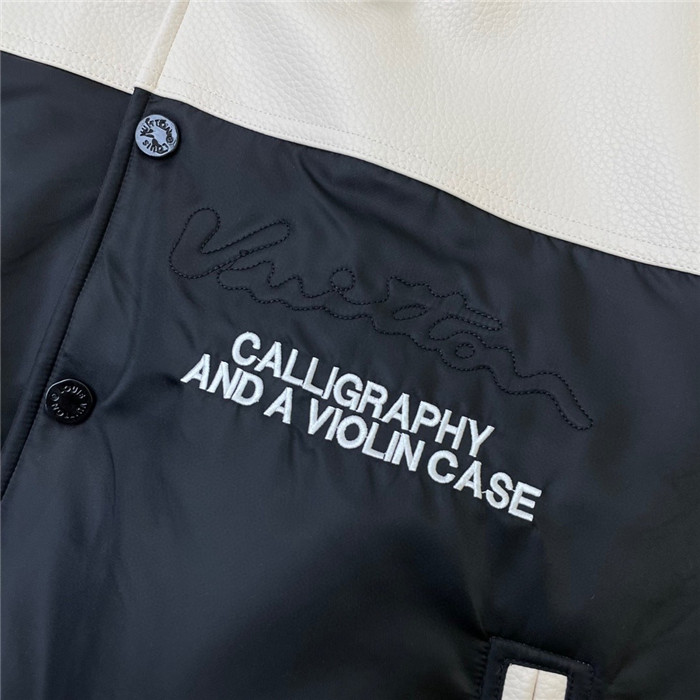 2024ss LV Leather Jacket Top Version