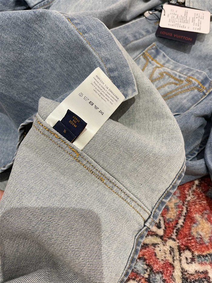 2024fw LV Shirt Jacket Top Version