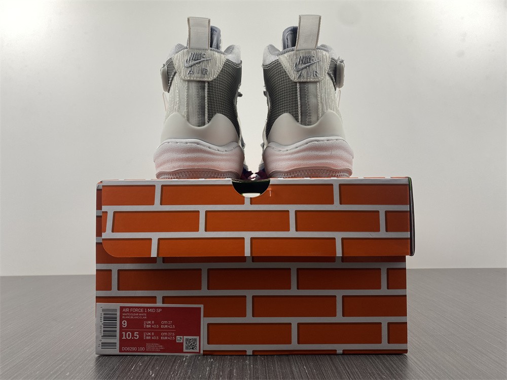 OFF-WHITE x Nike Air Force 1 Mid White DO6290-001