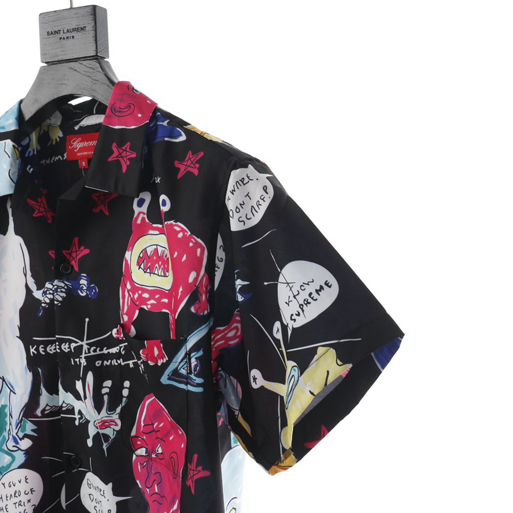 Svp*me Daniel Johnston Rayon S/S Shirt 20SS?