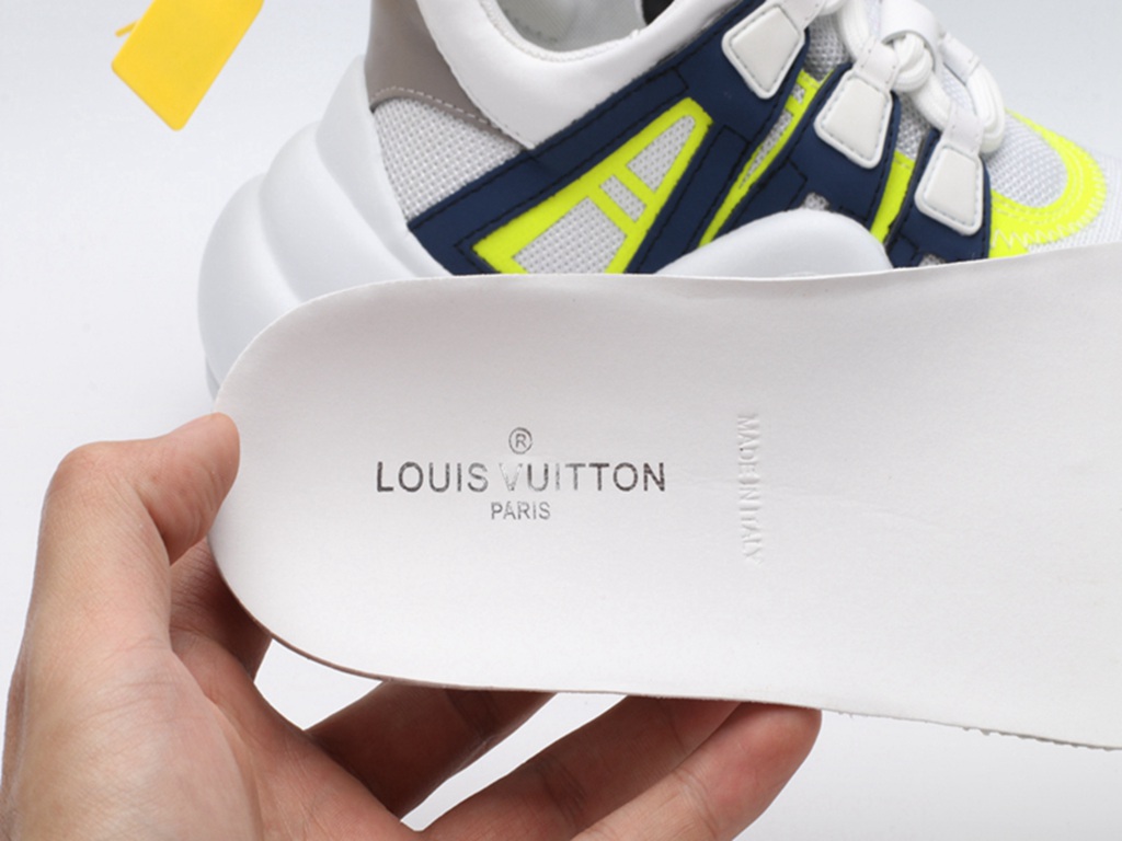 L*V Archlight Sneaker Yellow Black