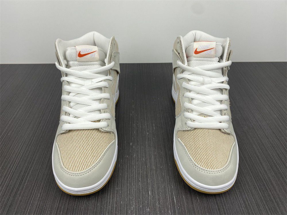 SB Dunk Hi Nike SB Dunk High Unbleached Pack DA9626-100