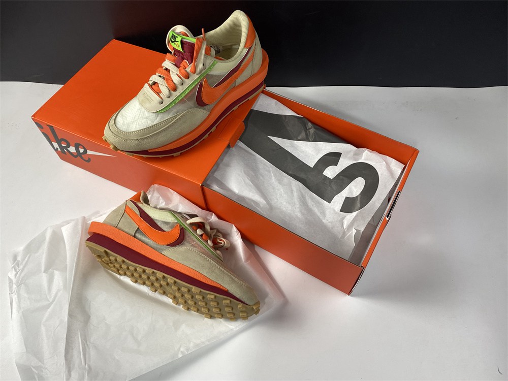 CLOT x Sacai x NIKE LDV Waffle DH1347-100