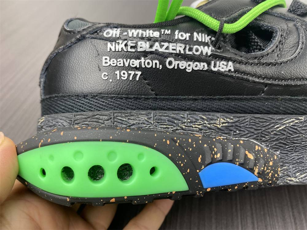 Nike Blazer Low x Off-White Black / Green DH7863-001