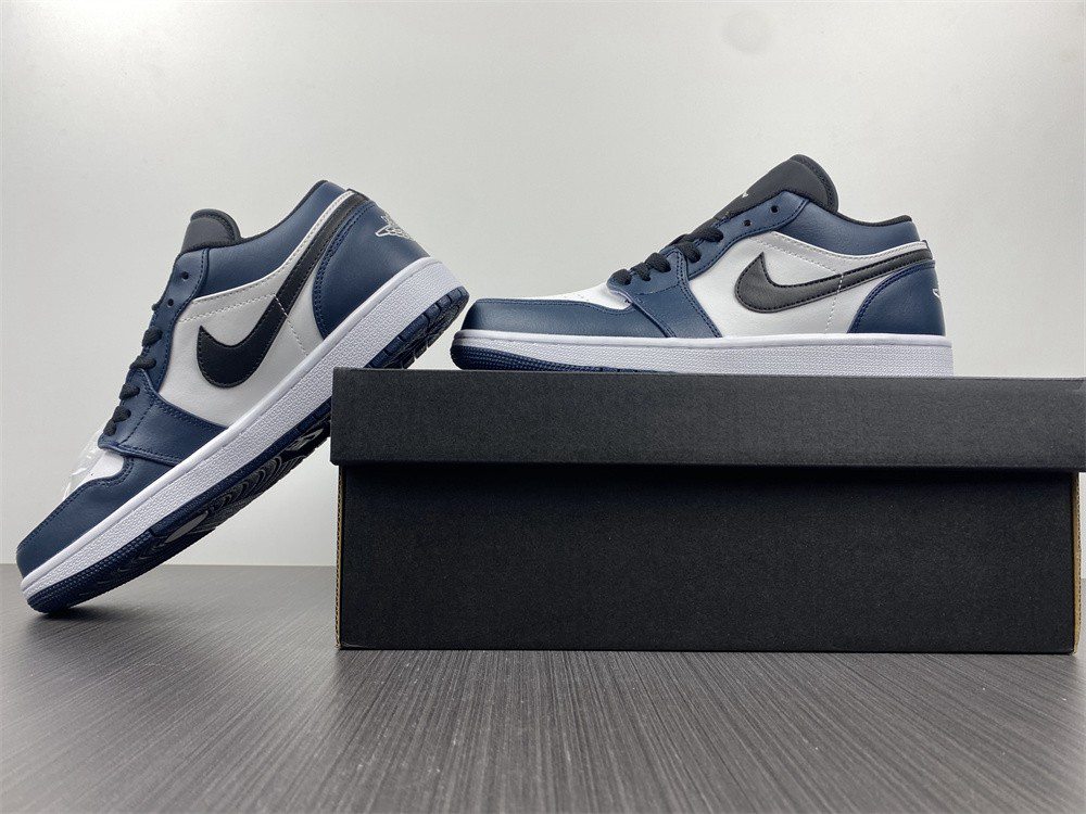 Air Jordan 1 Low "Dark Teal" 553558-411