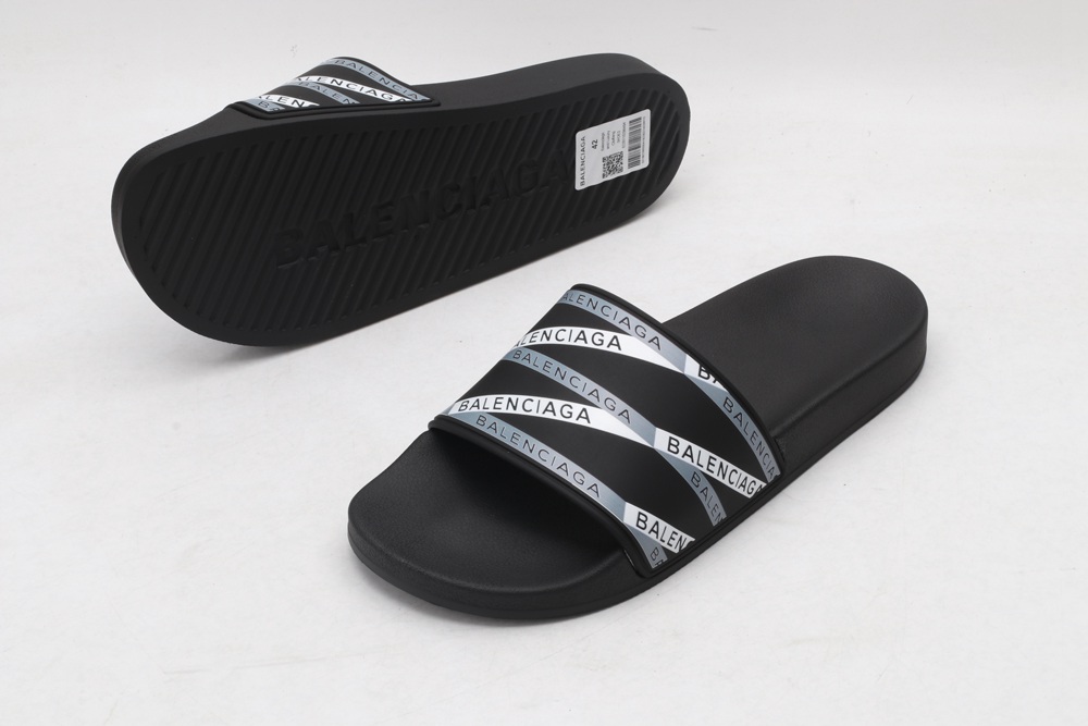 BLG Rubber Slides White -SiL*Very