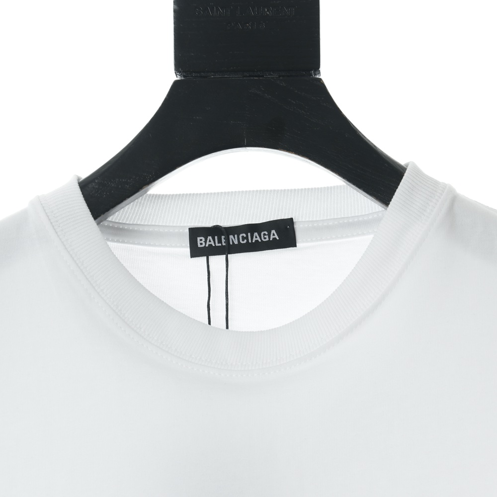 Ba1en*iaga BLCG 22FW Letter R logo printed short sleeve