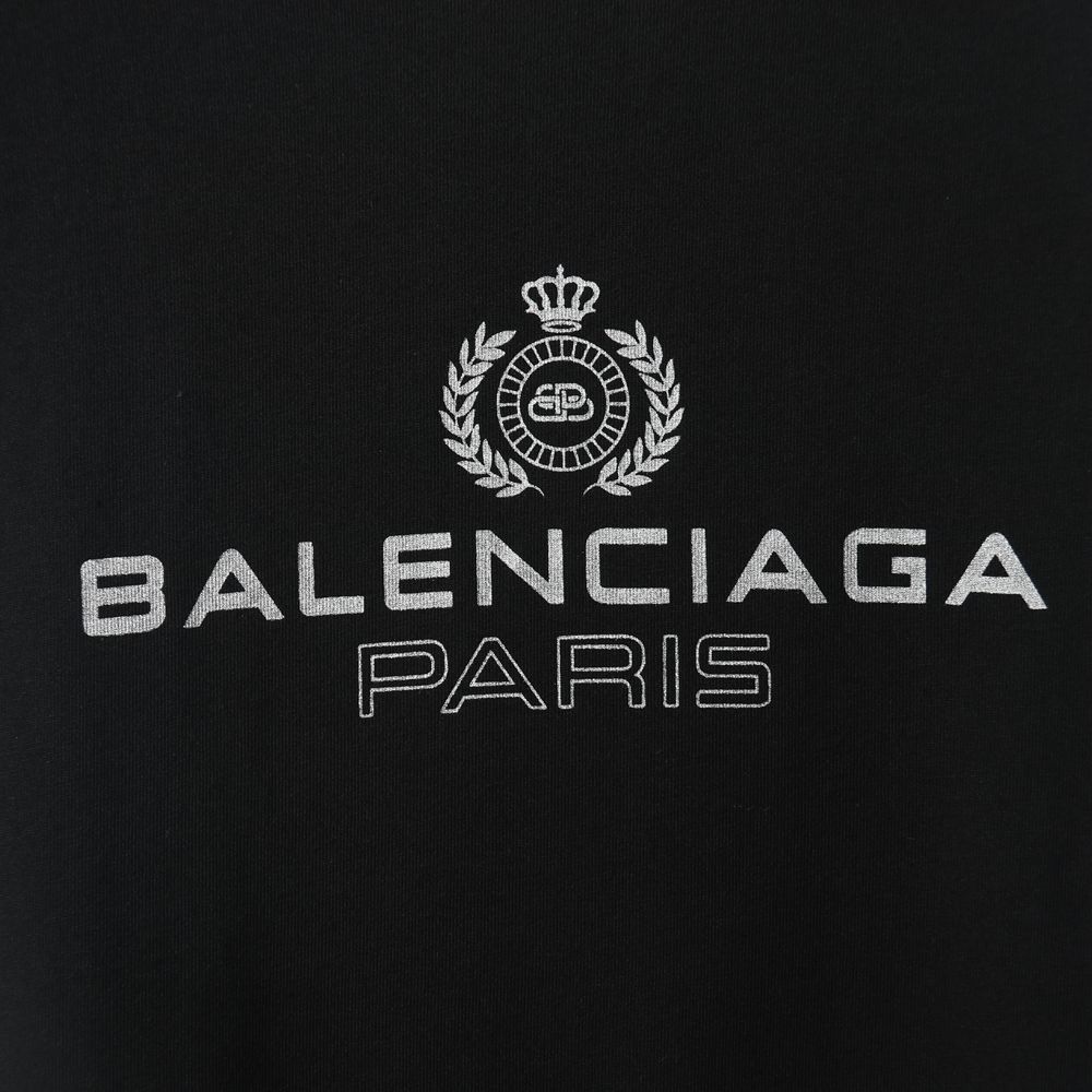 Ba1en*iaga BLCG lock crown wheat ear short os version tee shirt