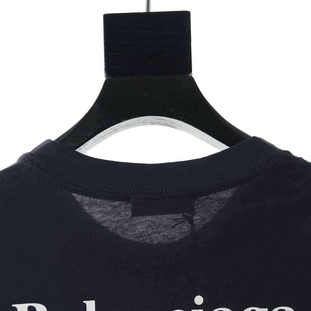 Ba1en*iaga BLCG 20ss classic navy blue cola short sleeve