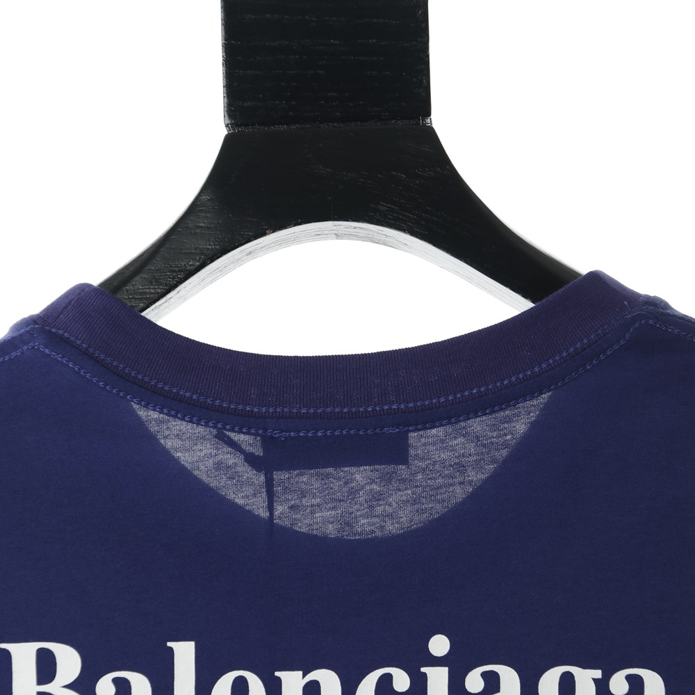 Ba1en*iaga BLCG 20ss classic blue cola short sleeve