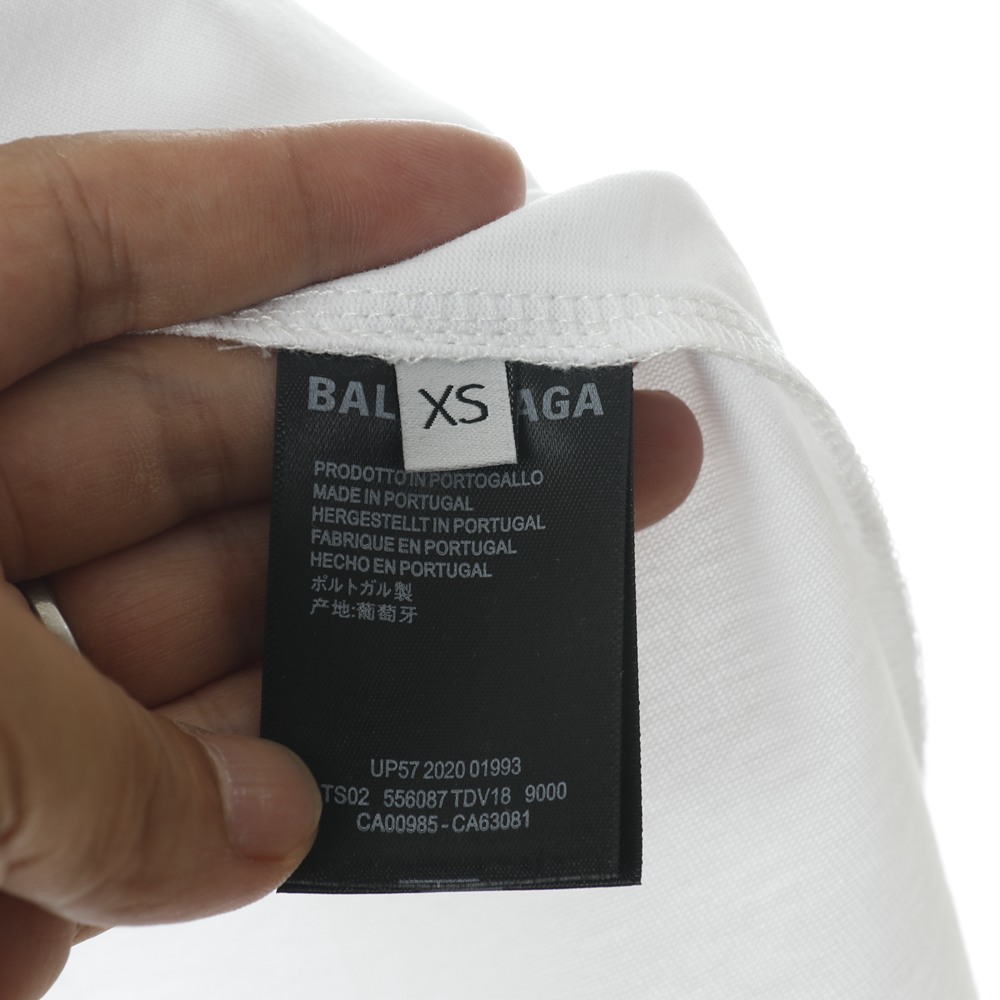 Ba1en*iaga BLCG 20FW 25-hour news short-sleeved T-shirt