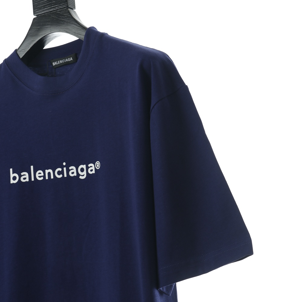 Ba1en*iaga BLCG 20FW Letter R logo printed short sleeve