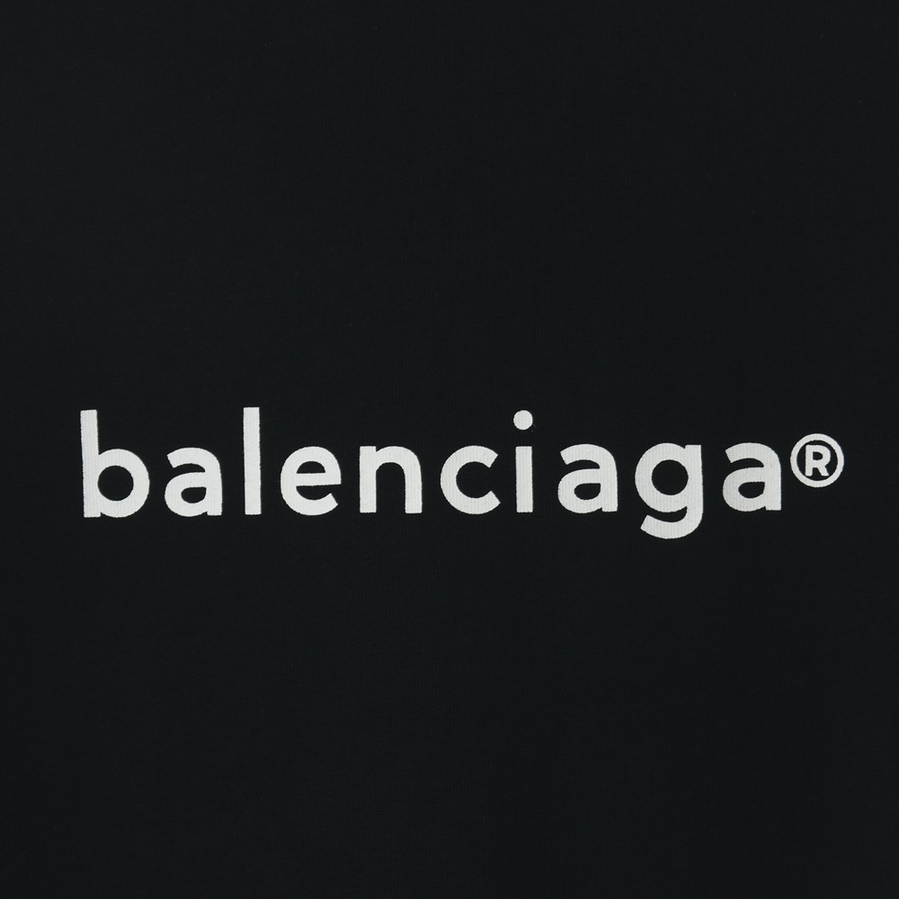 Ba1en*iaga BLCG 21FW Letter R logo printed short sleeve