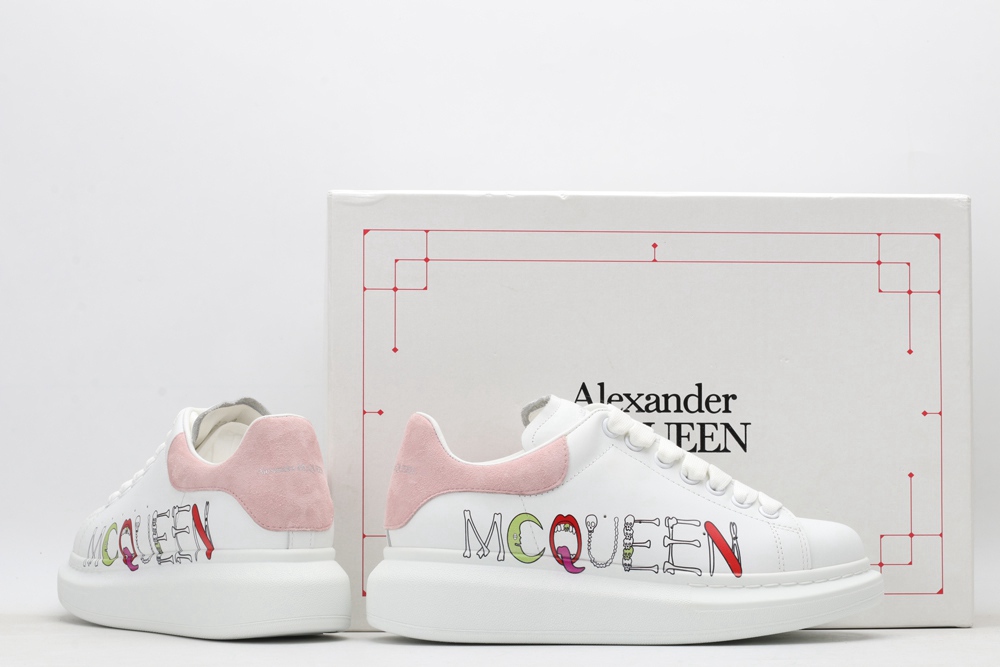 AMQ Oversized Sneaker White Patchouli