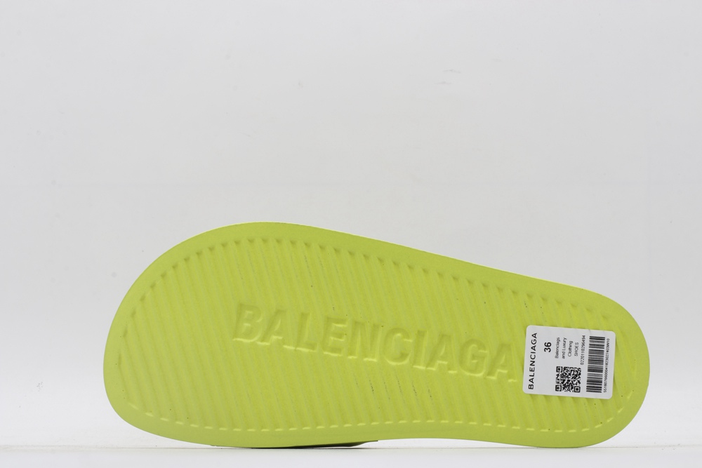 BLG Rubber Slides Yellow