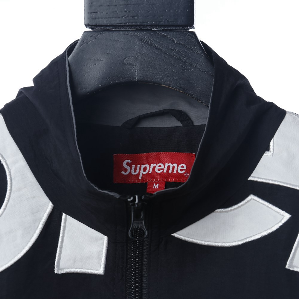 Svp*me 19FW Shoulde LOGO Track Jacket Black