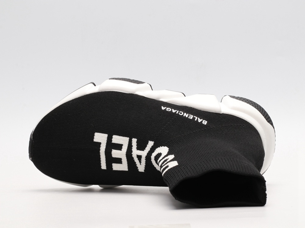 Blenciaga RecyC*Led Speed Trainer Knittted Black
