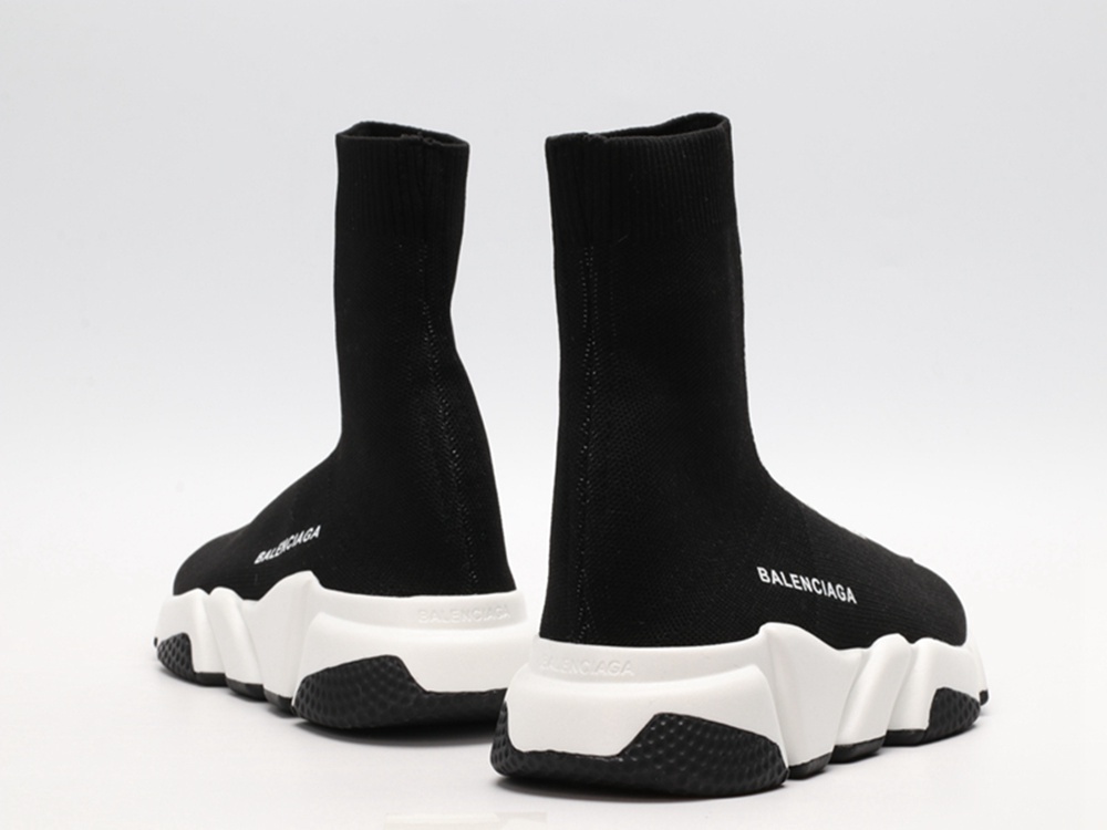 Blenciaga RecyC*Led Speed Trainer Knittted Black