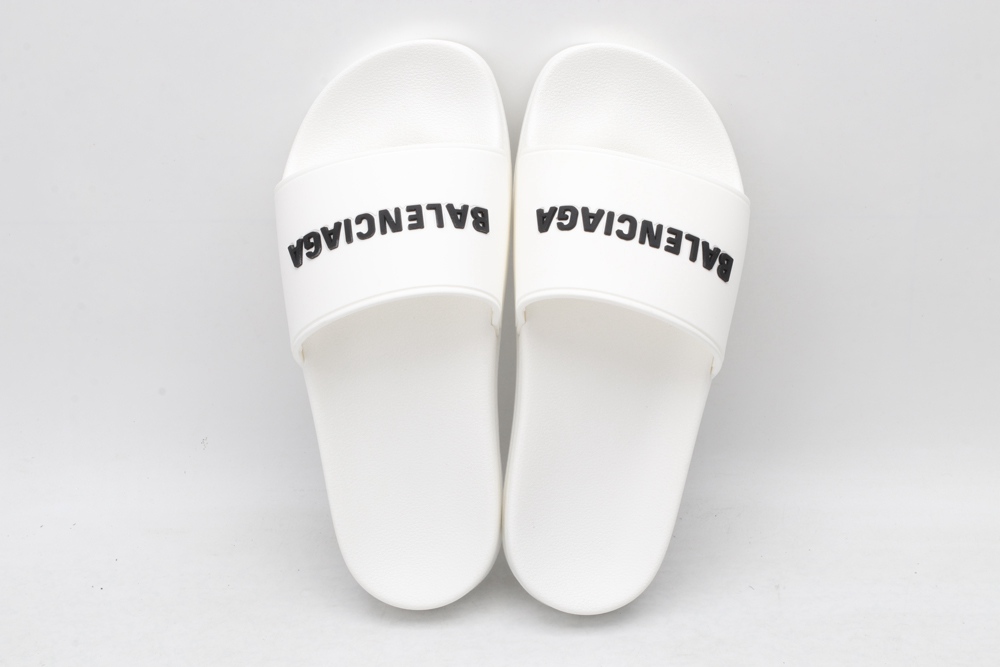 BLG Rubber Slides White