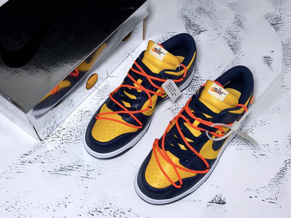 Off-White x Dunk Low University Gold(CT0856-700)